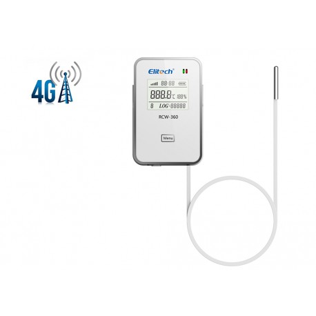 RCW-360 4G Temperature And Humidity Data Logger Wireless Remote Monitor Cloud Data Storage
