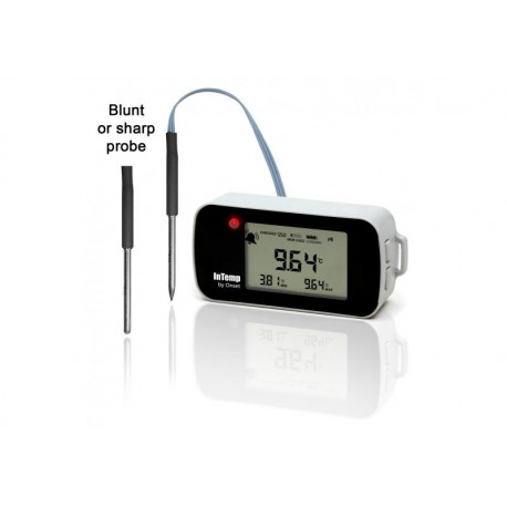 CX402-TxM Registrador de Datos InTemp Bluetooth de Baja Temperatura (Con Sonda aguda o roma)