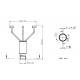 AO120-08 Ultrasonic Wind Speed and Speed Sensor
