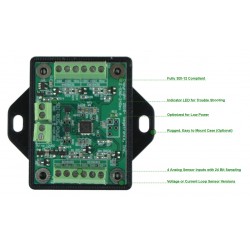 SDI-TRANS-SENSOR24, SDI-12 Sensor Translator (24-Bit, 4 Channel)