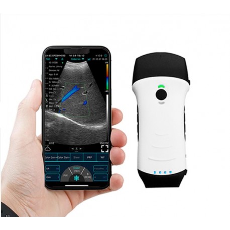 Konted C10TX Sonda dual ultrasónica Multiuso convexa + lineal + escaner cardíaco