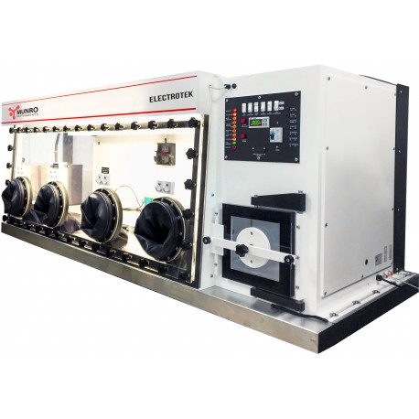 Munro AW800TGRF4P Anaerobic Chamber/Workstation- 4 Gloves,800 Petri Dishes