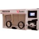 Munro AW400TG Cámaras anaeróbicas-2 guantes, 400 placas de Petri