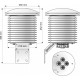 COMETEO F8004 - Multi-Plate Radiation Shield
