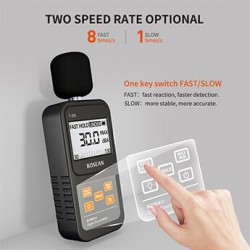 Sonómetro AO-T-Z05 - Medidor de Nivel Sonoro Profesional