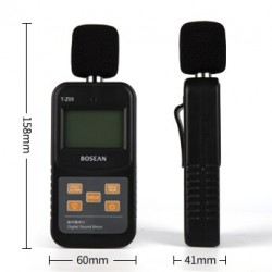 Medidor de Nível Sonoro AO-T-Z05 - Dispositivo Profissional de Medição de Ruído