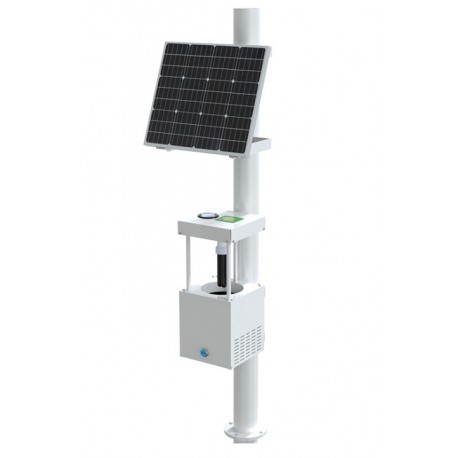 Trampa Solar para Insectos con Lámpara UV