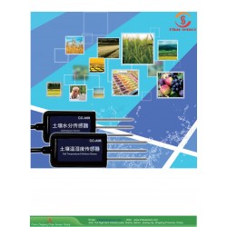 Soil Temperature and Moisture Sensor