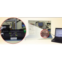 Scientech2423B Traffic Light Control By PLC